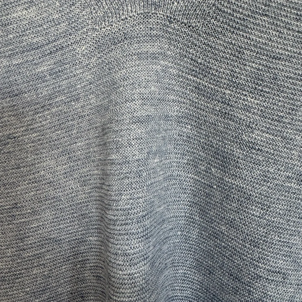 Eileen Fisher Classic Lightweight 100% Organic Linen Top In Soft Heather Blue XL - Picture 4 of 9